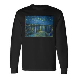 Starry Night Over The Rhone Doctor Visit Long Sleeve - Seseable