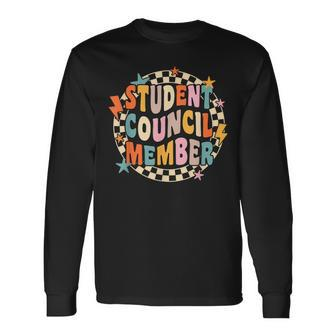 Student Council Member World Student Day Long Sleeve T-Shirt - Seseable