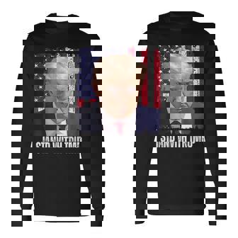 Never Surrender Never Surrender Long Sleeve T-Shirt | Mazezy