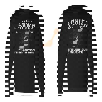 I Survived The Wooden Spoon Spoon Survivor Long Sleeve T-Shirt T-Shirt | Mazezy