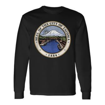Tacoma Coat Of Arms Jersey National Pride Long Sleeve T-Shirt T-Shirt | Mazezy