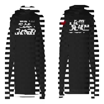 Team Jacob Long Sleeve T-Shirt - Monsterry