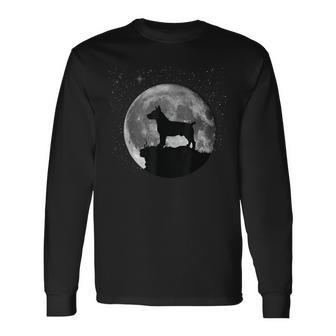 Teddy Roosevelt Terrier Dog Clothes Long Sleeve T-Shirt | Mazezy