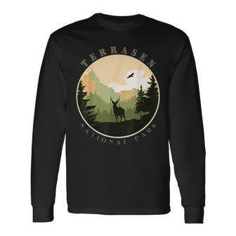 Terrasen National Park Crescent City Feyre Rhysand Long Sleeve T-Shirt T-Shirt | Mazezy