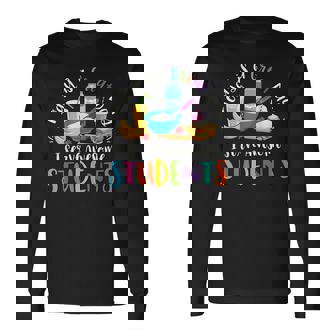 Today Is A Great Day I Serve Awesome Students Lunch Lady Long Sleeve T-Shirt - Thegiftio