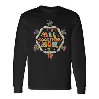 All Together Now Summer Reading Program 2023 Books Lovers Long Sleeve T-Shirt T-Shirt | Mazezy