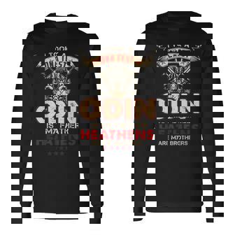 I Took A Dna Test Odin Is My Father Long Sleeve T-Shirt | Mazezy
