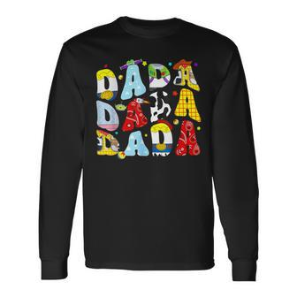 Toy Story Dada Boy Dad Fathers Day For Mens Long Sleeve T-Shirt - Seseable