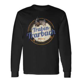 Traben Trarbach Vintage Moselle Rhineland-Palatinate Germany Long Sleeve T-Shirt | Mazezy