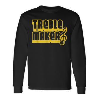 Treblemakers Perfect Nerd Geek Graphic Long Sleeve T-Shirt | Mazezy