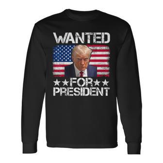 Trump 2024 Hot President Legend Long Sleeve T-Shirt - Monsterry CA