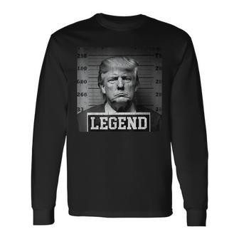 Trump Not Guilty Shot Free Trump I Stand With Trump Long Sleeve - Monsterry