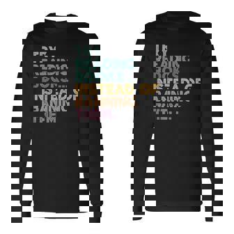 Try Reading Books Instead Of Banning Them Read Banned Books Long Sleeve T-Shirt | Mazezy