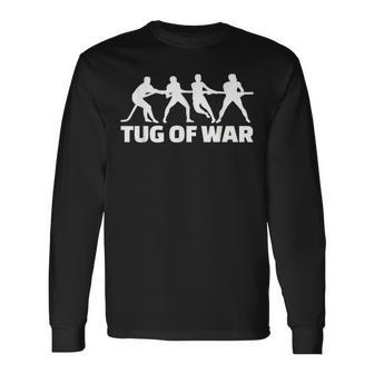 Tug Of War Long Sleeve T-Shirt | Mazezy