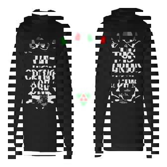 Tung Name Christmas Crew Tung Long Sleeve T-Shirt - Seseable