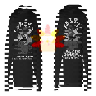 Turkey Trot Squad Race Thanksgiving Running Runner Long Sleeve T-Shirt - Thegiftio