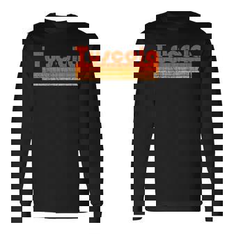 Tuscola Illinois Retro 80S Style Long Sleeve T-Shirt | Mazezy