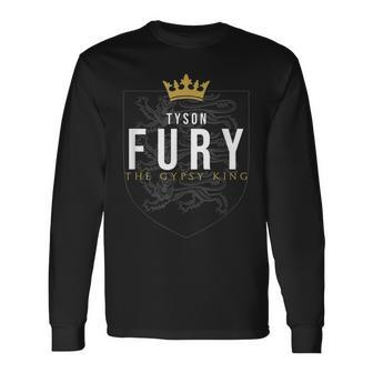 Tyson The Gypsy King Fury Gym Heavyweight Boxing Long Sleeve T-Shirt T-Shirt | Mazezy
