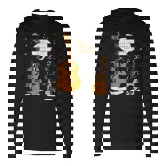 Uke Im Your Father Ukulele Guitar Lovers Long Sleeve T-Shirt T-Shirt | Mazezy