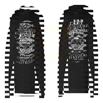 Never Underestimate An Old Man With Jump Wings Old Man Long Sleeve T-Shirt T-Shirt | Mazezy