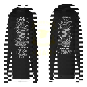 Never Underestimate The Power Of A Spanish Man Long Sleeve T-Shirt | Mazezy