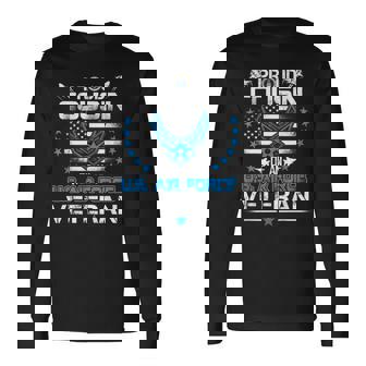 Us Air Force Veteran Proud Cousin Of An Air Force Long Sleeve T-Shirt T-Shirt | Mazezy