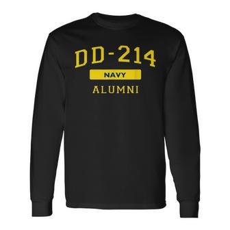 Us Navy Dd214 Veteran American Dd214 Alumni Us Hero Long Sleeve T-Shirt | Mazezy