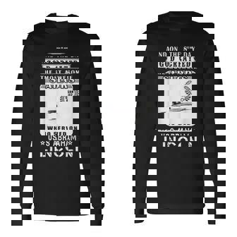 Uss Abraham Lincoln Ssbn602 Long Sleeve T-Shirt | Mazezy