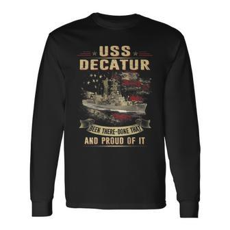 Uss Decatur Dd936 Long Sleeve T-Shirt | Mazezy