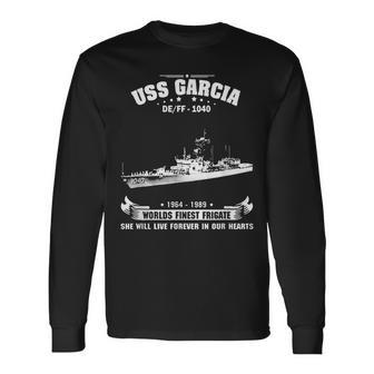 Uss Garcia Ff1040 Long Sleeve T-Shirt T-Shirt | Mazezy