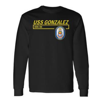 Uss Gonzalez Ddg66 Long Sleeve T-Shirt - Thegiftio UK