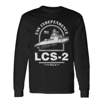 Uss Independence Lcs-2 Long Sleeve T-Shirt - Monsterry AU