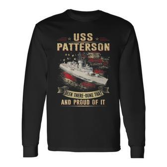 Uss Patterson Ff1061 Long Sleeve T-Shirt | Mazezy