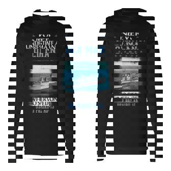 Uss Prairie Ad15 Long Sleeve T-Shirt | Mazezy