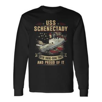 Uss Schenectady Lst1185 Long Sleeve T-Shirt | Mazezy