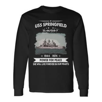 Uss Springfield Clg 7 Long Sleeve T-Shirt - Monsterry