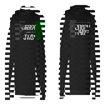 Vermont State I Love Vermont Strong Vt Vermonter Long Sleeve T-Shirt | Mazezy