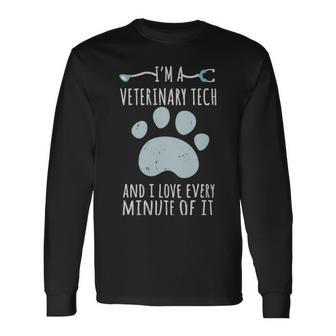 Vet Tech Veterinary Technician Appreciation Vet Tech Veterinary Technician Appreciation Long Sleeve T-Shirt - Monsterry