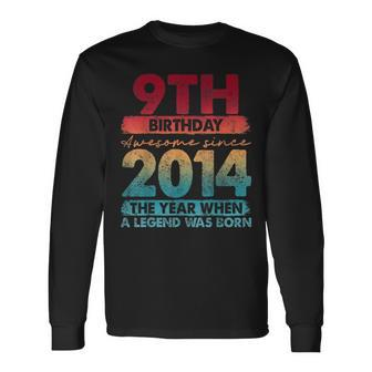 Vintage 2014 9 Year Old Limited Edition 9Th Birthday Long Sleeve - Seseable