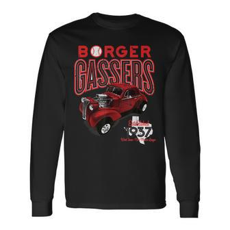 Vintage Borger Gassers 1937 Long Sleeve T-Shirt | Mazezy