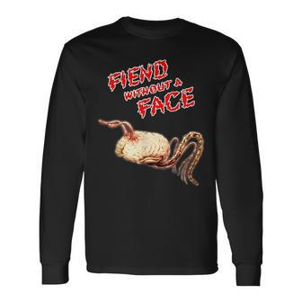 Vintage Horror Monster Fiend Without A Face Horror Long Sleeve T-Shirt | Mazezy
