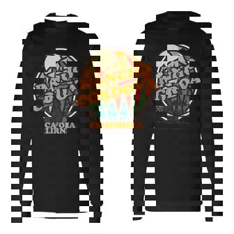 Vintage Rancho Cordova California Mountain Hiking Souvenir Long Sleeve T-Shirt | Mazezy