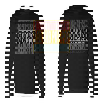 Vintage I Have Two Titles Dad And Poppop I Rock Them Both Long Sleeve T-Shirt T-Shirt | Mazezy