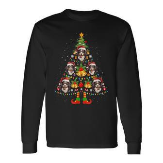Volpino Italiano Christmas Tree Xmas Dog Lover Long Sleeve T-Shirt | Mazezy