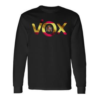 Vox Spain Viva Politica Long Sleeve T-Shirt | Mazezy UK