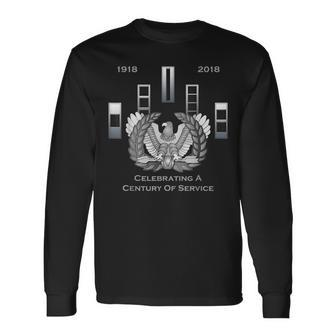 Warrant Officer Century Of Service Long Sleeve T-Shirt | Mazezy