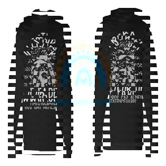 We Wear Light Blue Prostate Cancer Awareness Month Long Sleeve - Monsterry