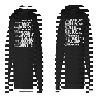 What's Cracka-Lackin' Cute Christmas Long Sleeve T-Shirt - Thegiftio UK