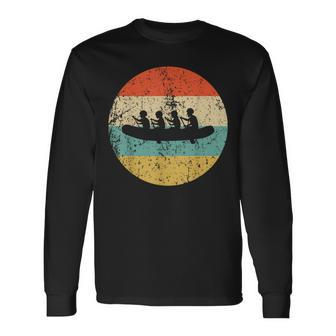 White Water Rafting Vintage Retro Rafters Long Sleeve T-Shirt | Mazezy