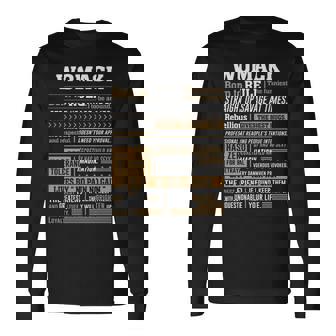 Womack Name Womack Born To Rule Long Sleeve T-Shirt - Seseable
